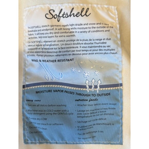 Isis Womens Softshell Jacket Size 10 Brown Wind & Weather Resistant - Picture 6 of 9